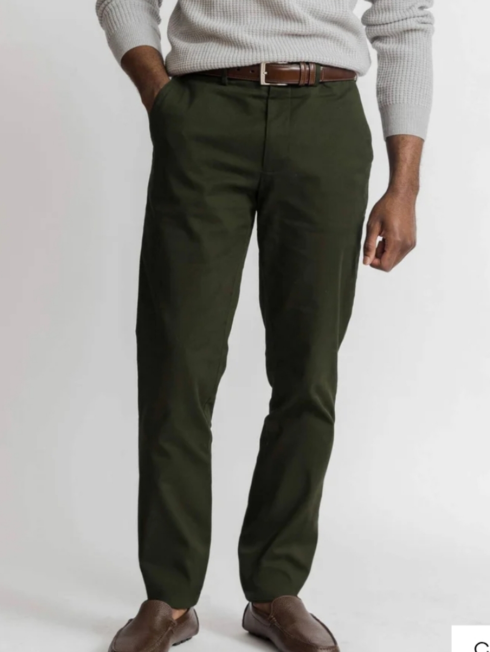 Men's Ledbury The Richmond Chino Khaki Pants